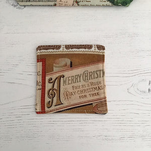 Vintage Christmas Corner Bookmark