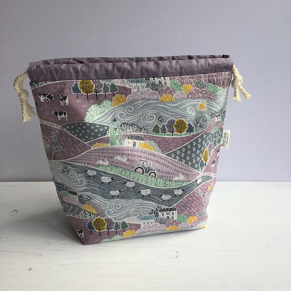 Country Heather Medium Project Bag