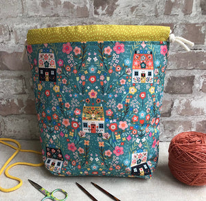 Country Cottage Project Bag