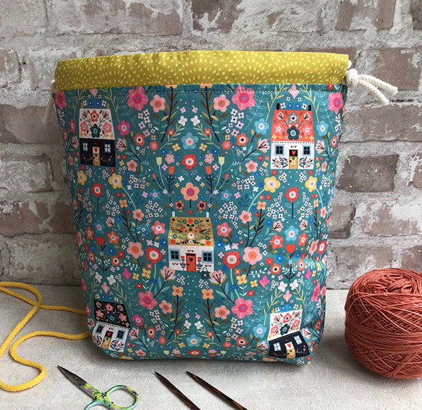 Country Cottage Project Bag