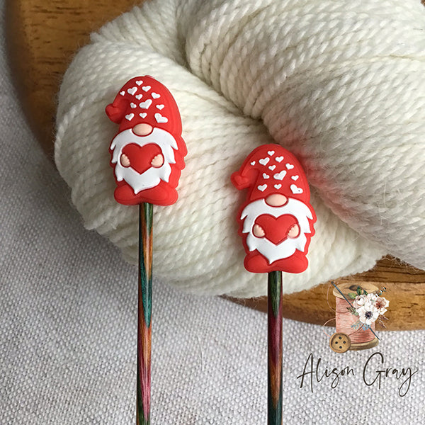 Red Heart Gnome Stitch Stoppers