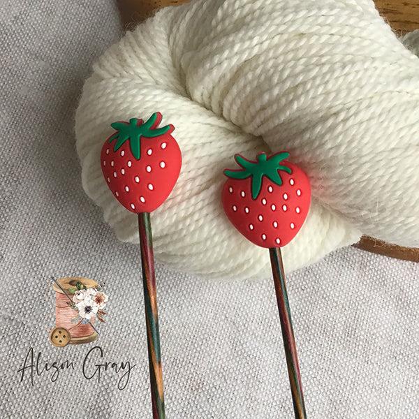 Strawberry Stitch Stoppers